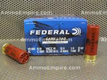 250 Round Case of 12 Gauge 2-3/4 Inch 1-1/8 Ounce Number 8 Shot Federal Game Load Ammo - H1238 - Free Shipping